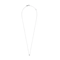 Collar de oro blanco con diamantes 0.10ct. Boca osos^TOUS Best
