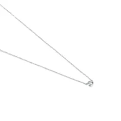 Collar de oro blanco con diamantes 0.10ct. Boca osos^TOUS Best