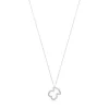 Collar de oro blanco con diamantes motivo oso pequeño Icon Gems^TOUS New