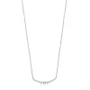 Collar de oro blanco con diamantes Riviere^TOUS Online