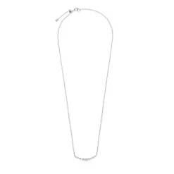 Collar de oro blanco con diamantes Riviere^TOUS Online