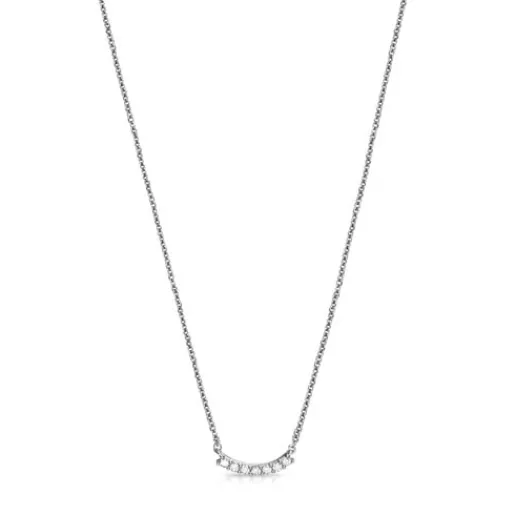 Collar de oro blanco y diamantes Les Classiques^TOUS Sale