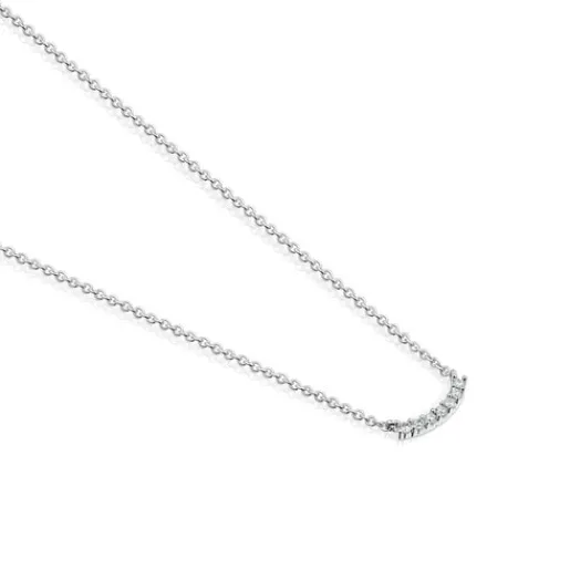 Collar de oro blanco y diamantes Les Classiques^TOUS Sale