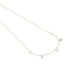 Collar de oro con gemas Mini Ivette^TOUS Hot