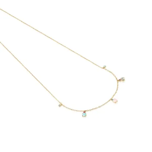 Collar de oro con gemas Mini Ivette^TOUS Hot