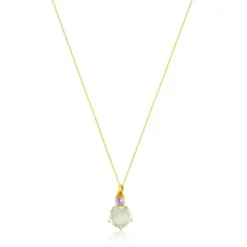 Collar de con prasiolita y amatista Ivette^TOUS Best