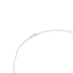 Collar de perlas cultivadas y motivo corazón de plata Tabit^TOUS Best