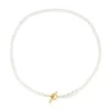 Collar de perlas cultivadas con baño de oro 18 kt sobre plata Lure^TOUS Best
