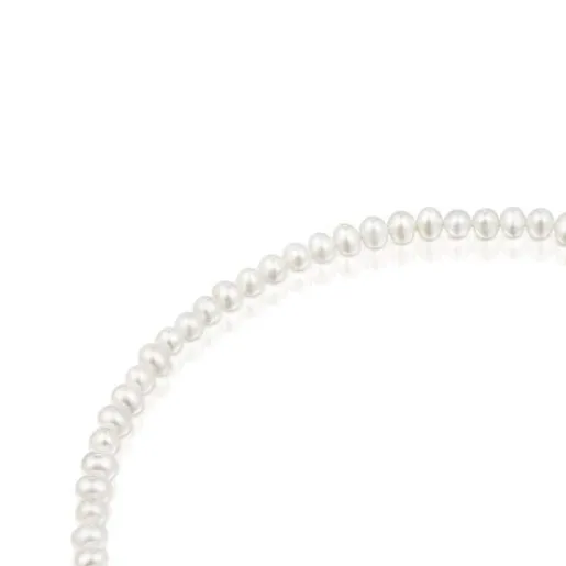 Collar de perlas cultivadas con baño de oro 18 kt sobre plata Lure^TOUS Best