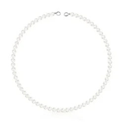 Collar de perlas de 6mm y Hold^TOUS Clearance
