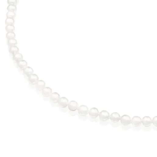 Collar de perlas de 6mm y Hold^TOUS Clearance