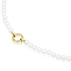 Collar de perlas y oro Hold^TOUS Outlet