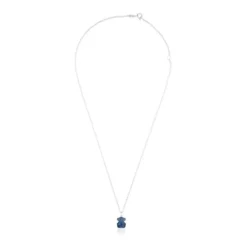 Collar de con cuarzo de dumortierita New Color^TOUS
