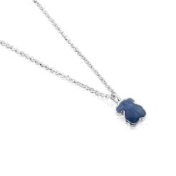 Collar de con cuarzo de dumortierita New Color^TOUS