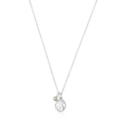 Collar de plata con perla cultivada Camee^TOUS Discount