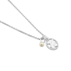 Collar de plata con perla cultivada Camee^TOUS Discount