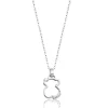 Collar de plata Silueta^TOUS