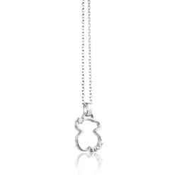 Collar de plata Silueta^TOUS