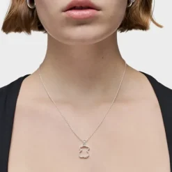 Collar de plata Silueta^TOUS