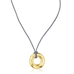 Collar donut con baño de oro 18 kt sobre plata Luah^TOUS Outlet