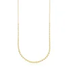 Collar largo con baño de oro 18 kt sobre plata Gloss^TOUS Clearance