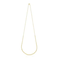 Collar largo con baño de oro 18 kt sobre plata Gloss^TOUS Clearance