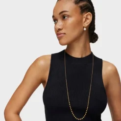 Collar largo con baño de oro 18 kt sobre plata Gloss^TOUS Clearance