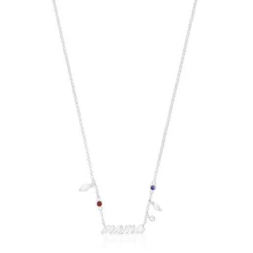 Collar Mama de , perlas cultivadas y gemas Mama^TOUS New