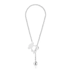 Collar mediano oso de plata I-Bear^TOUS Clearance