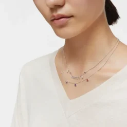 Collar Mom de plata, perlas cultivadas y gemas Mama^TOUS