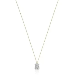 Collar oso de diamantes de 0,58 ct y oro Bold Bear^TOUS Clearance