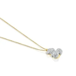 Collar oso de diamantes de 0,58 ct y oro Bold Bear^TOUS Clearance