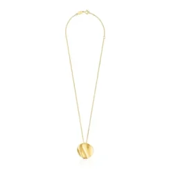 Collar pétalo con baño de oro 18 kt sobre plata Nenufar^TOUS