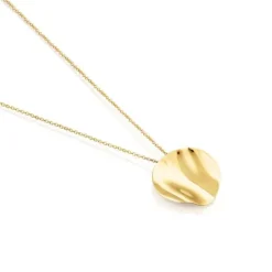 Collar pétalo con baño de oro 18 kt sobre plata Nenufar^TOUS