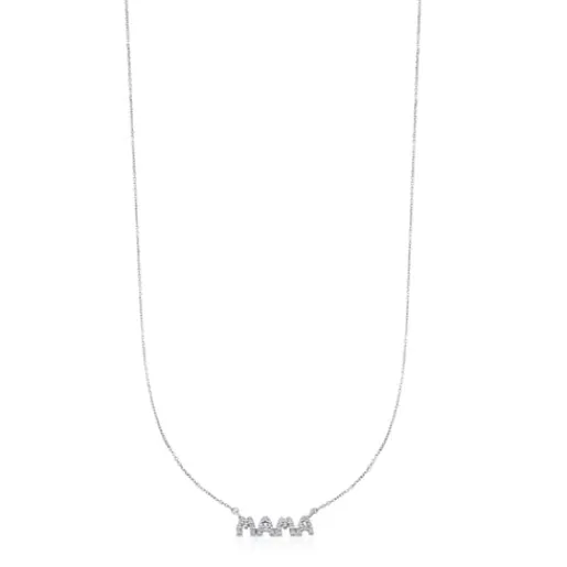 Collar Mama de Oro blanco^TOUS Clearance