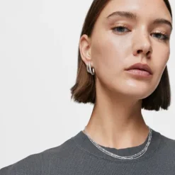 Collar triple corto de plata Basicos^TOUS Sale