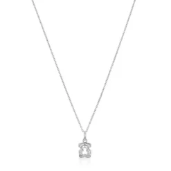 Collar triple oso de plata Bickie^TOUS Discount