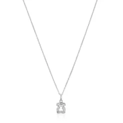 Collar triple oso de plata Bickie^TOUS Hot