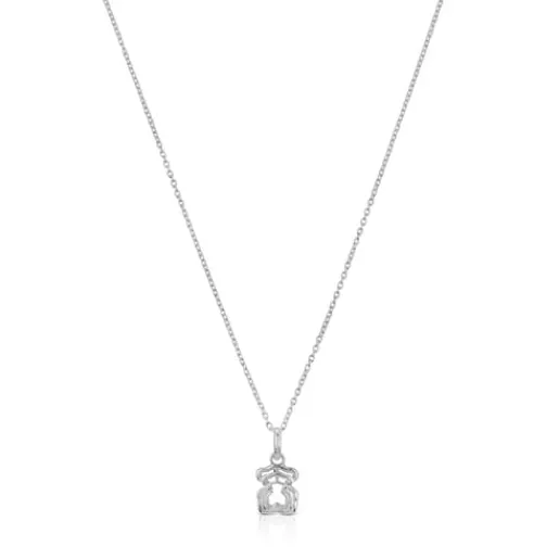 Collar triple oso de plata Bickie^TOUS Hot