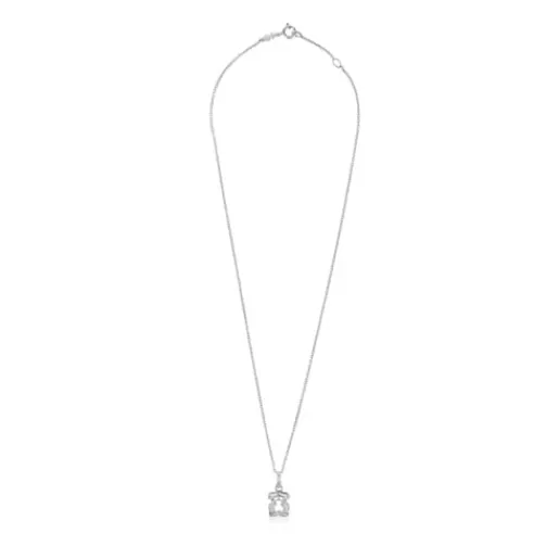 Collar triple oso de plata Bickie^TOUS Hot