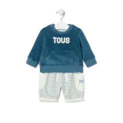 Conjunto de bebé Classic azul^TOUS Clearance