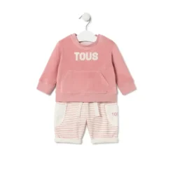 Conjunto de bebé Classic rosa^TOUS New
