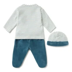 Conjunto de bebé de recién nacido Classic azul^TOUS Outlet