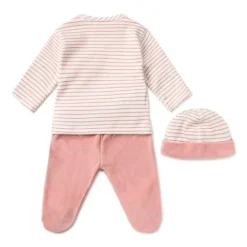 Conjunto de bebé de recién nacido Classic rosa^TOUS