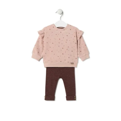 Conjunto de niña con osos y rayas Pink rosa^TOUS Sale