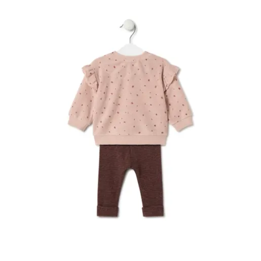 Conjunto de niña con osos y rayas Pink rosa^TOUS Sale