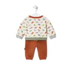 Conjunto de niño osos multicolor Grey crudo^TOUS Clearance