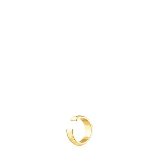 Earcuff con baño de oro 18 kt sobre plata Fellow^TOUS Online