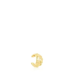 Earcuff con baño de oro 18 kt sobre plata Dybe^TOUS Outlet