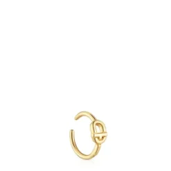 Earcuff con baño de oro 18 kt sobre plata MANIFESTO^TOUS Online